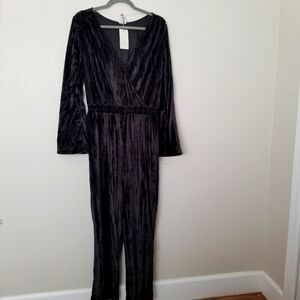 A New Day women's Jumpsuit  velvet  size L